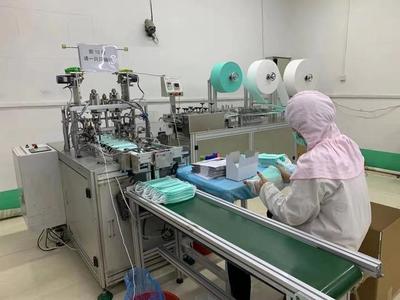 元氏口罩生產企業全力以赴，加班加點保障市場供應